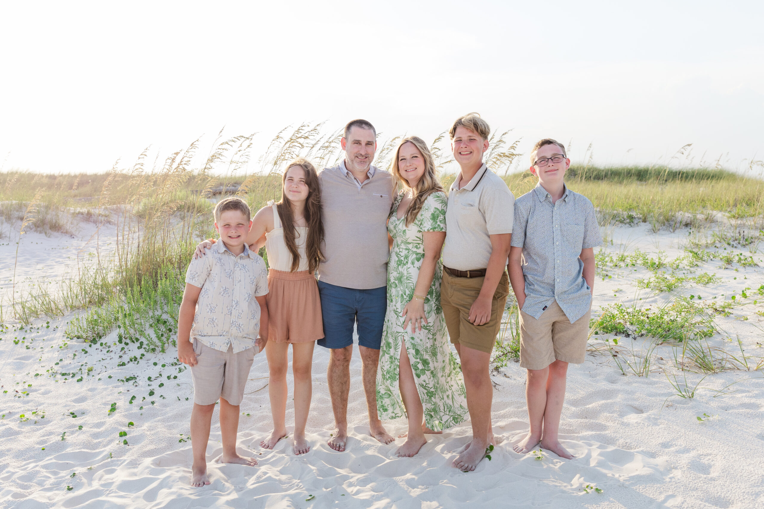 family session on Pensacola Beach