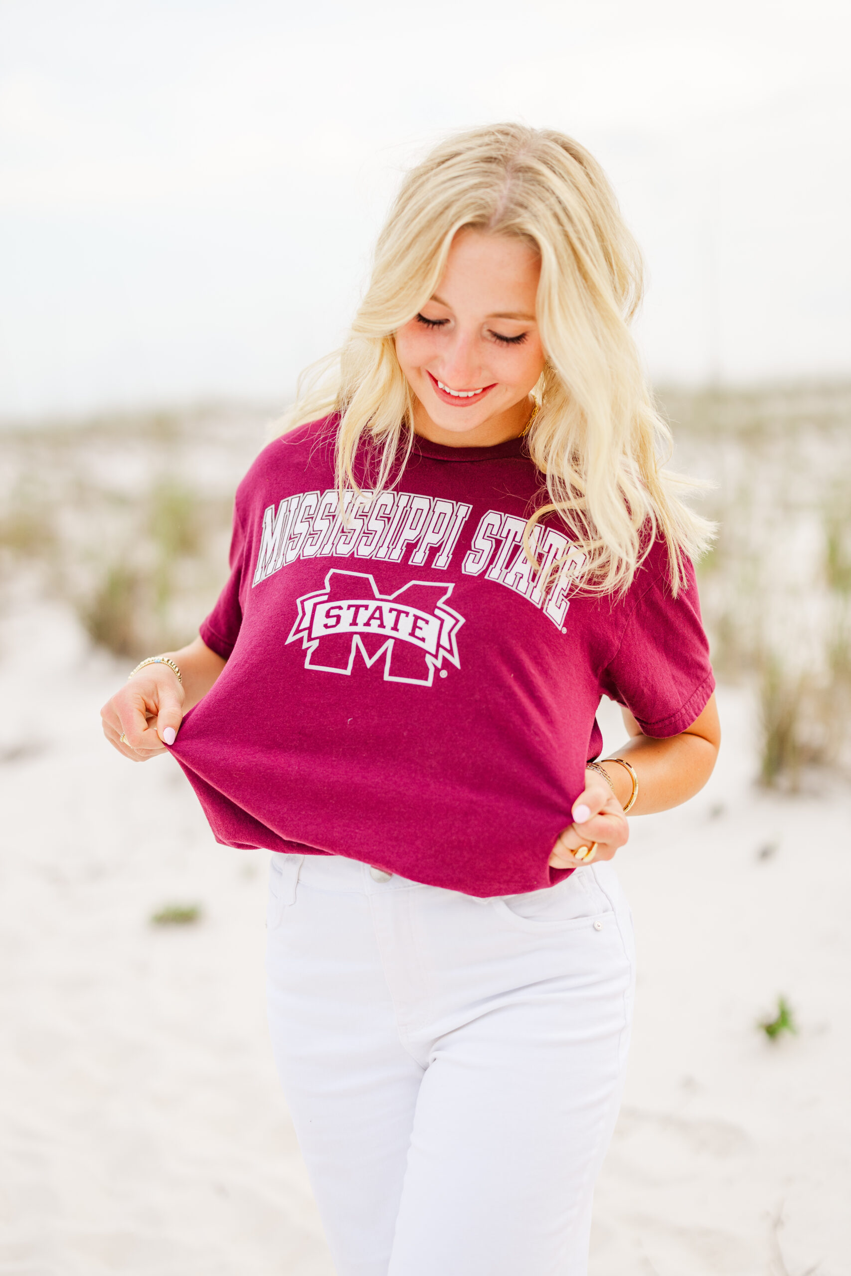 college senior photos pensacola beach