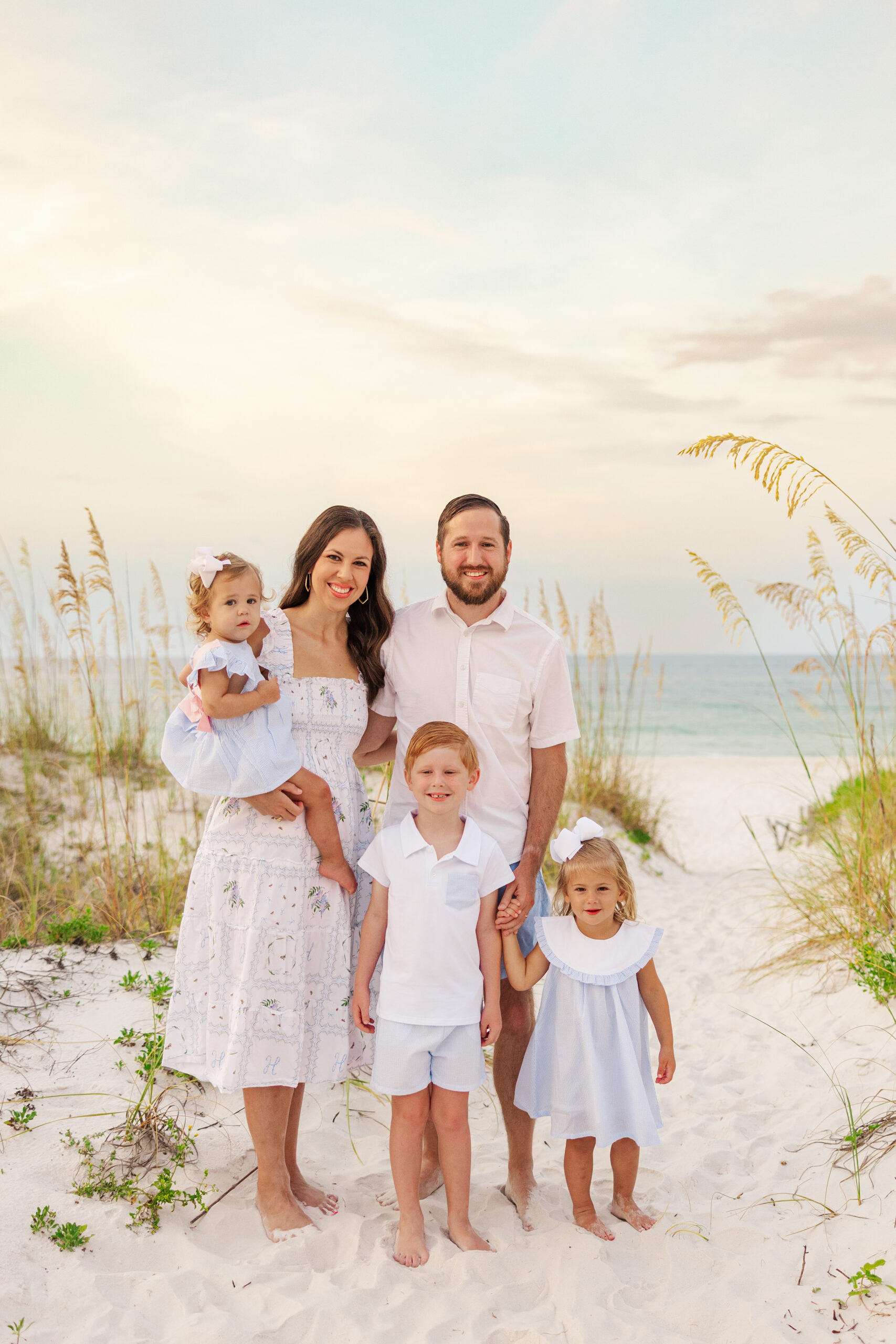 family on pensacola beach