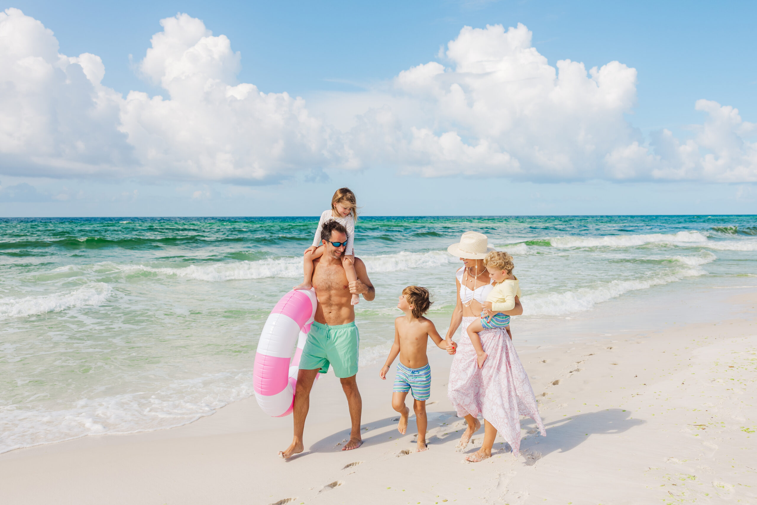 beach day photo shoot