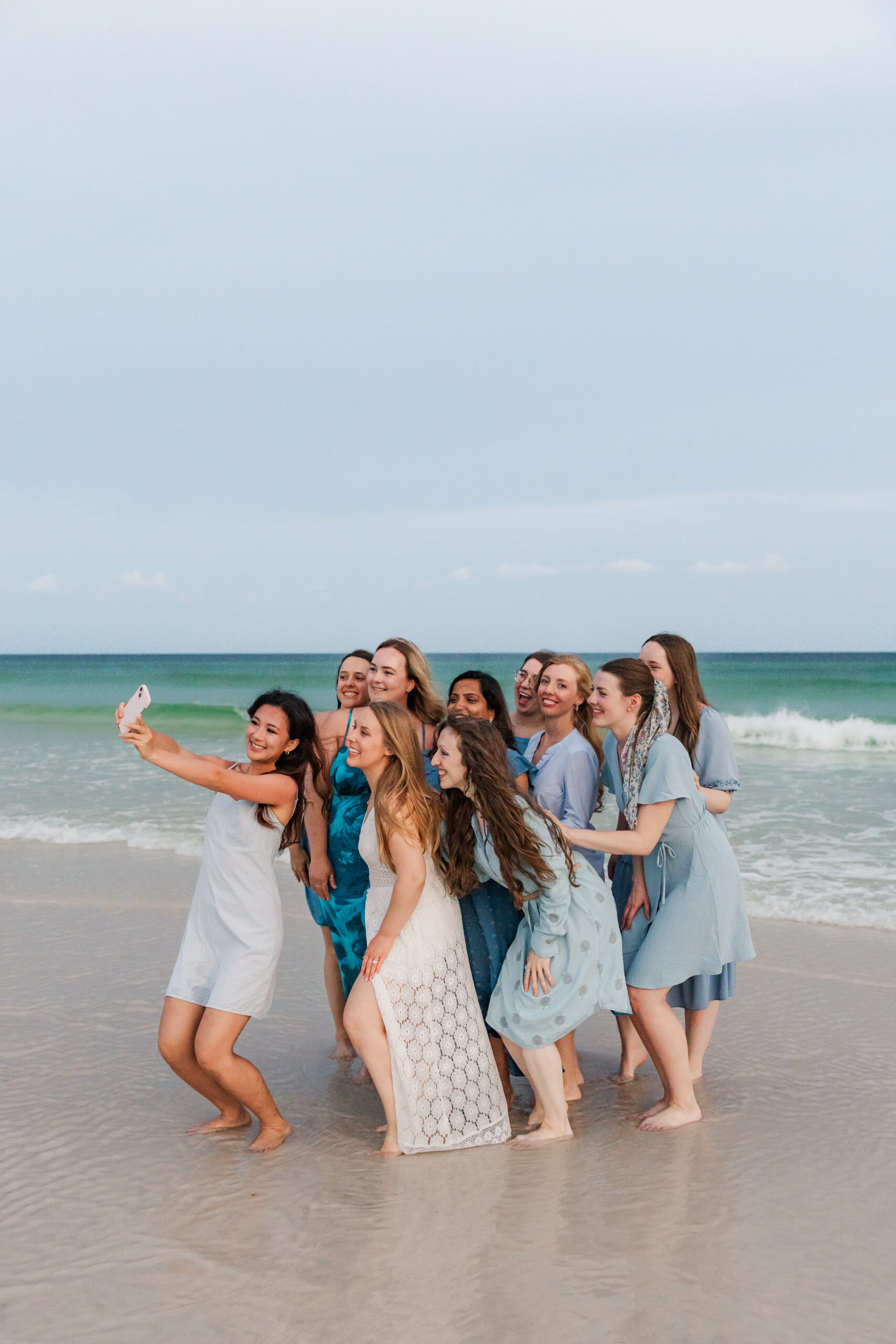 selfie on pensacola beach