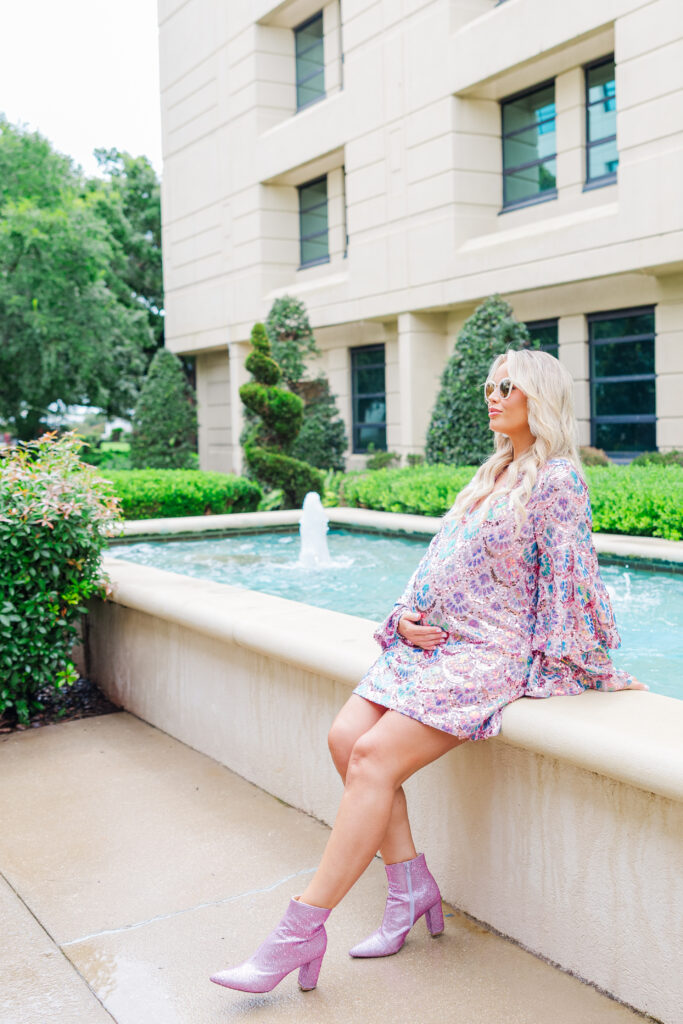 glam maternity shoot pensacola