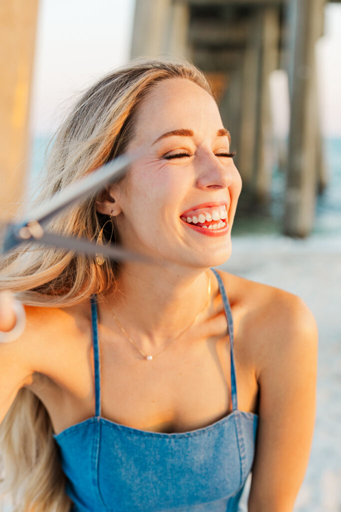 hair stylist brand photo pensacola beach
