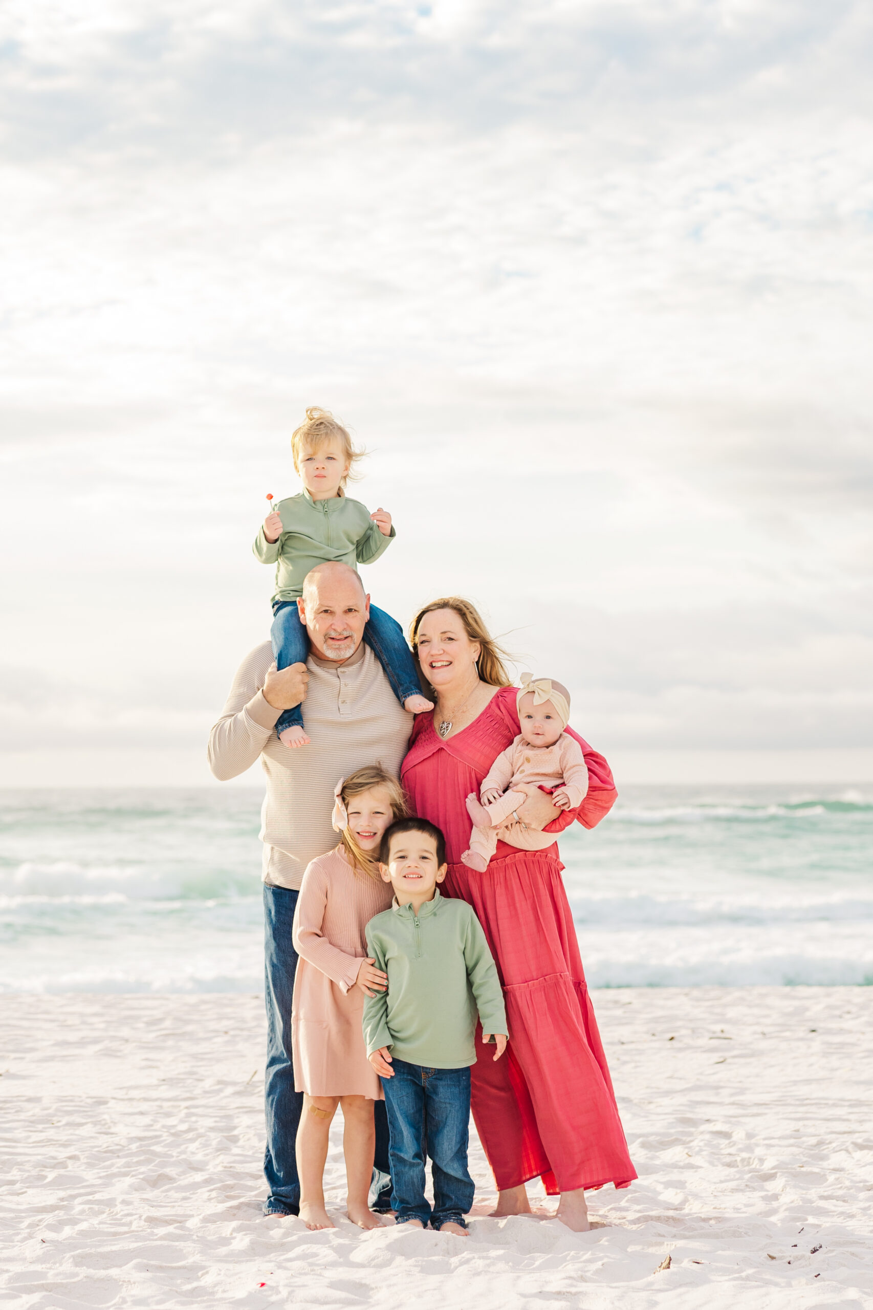 grandparents with grandchildren pensacola beach