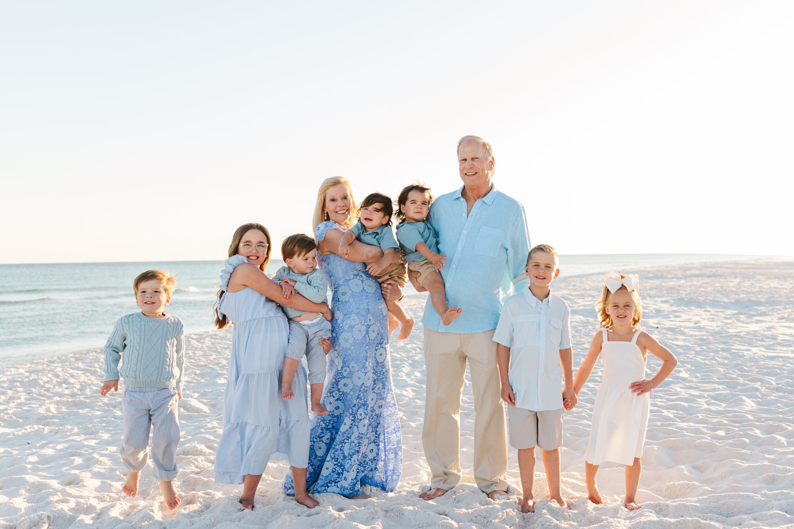 Extended Family Photos with Grandparents